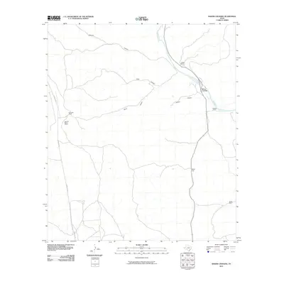2010 Map of Bakers Crossing, 2010 Print