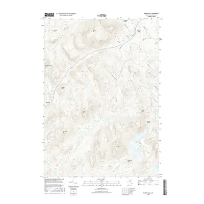 2016 Map of Bakers Mills, 2016 Print