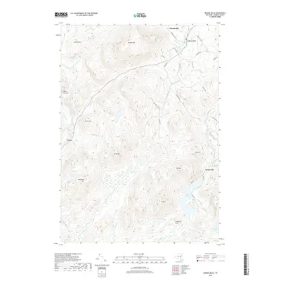2019 Map of Bakers Mills, 2019 Print