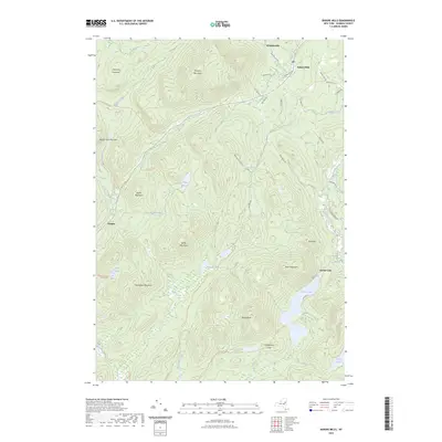 2023 Map of Bakers Mills, 2023 Print