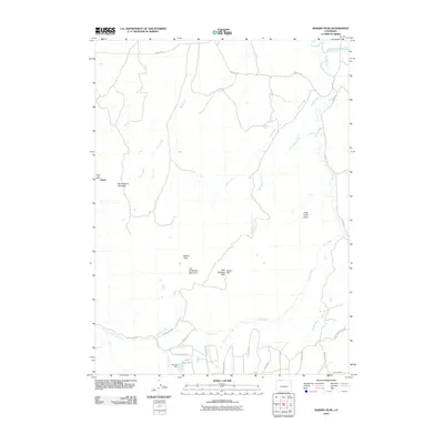 2010 Map of Bakers Peak, 2010 Print