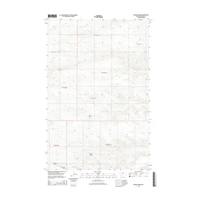 2014 Map of Bakers Spring, 2014 Print