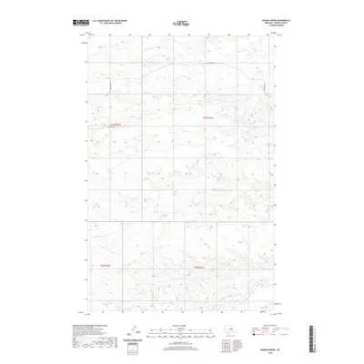 2020 Map of Bakers Spring, 2020 Print