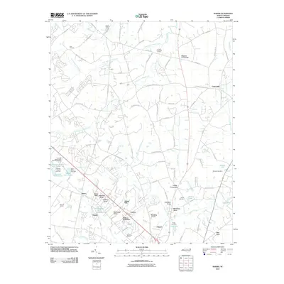 2010 Map of Bakers, 2010 Print