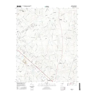 2016 Map of Bakers, 2016 Print
