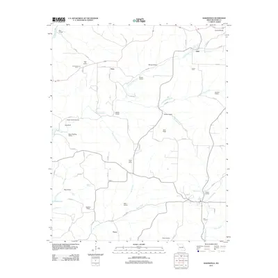 2012 Map of Bakersfield, 2012 Print