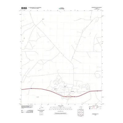 2010 Map of Bakersfield, 2010 Print