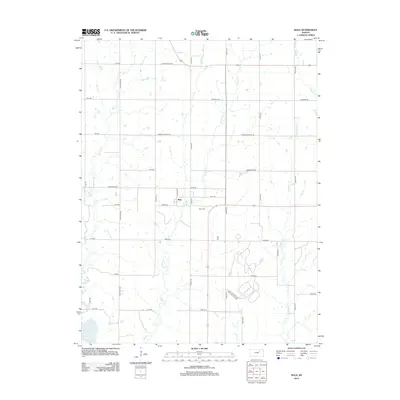 2012 Map of Bala, 2012 Print