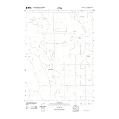 2010 Map of Balanced Rock, 2010 Print