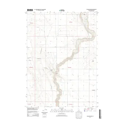 2013 Map of Balanced Rock, 2013 Print