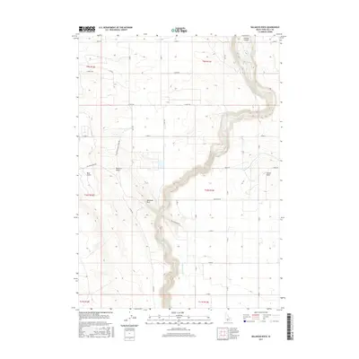 2017 Map of Balanced Rock, 2017 Print