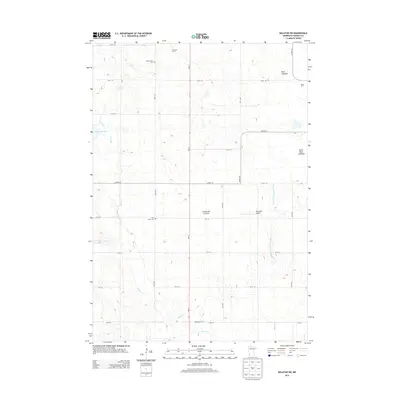 2013 Map of Balaton SW, 2013 Print