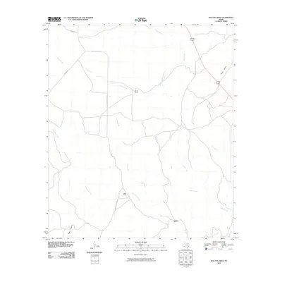 2010 Map of Balcon Creek, 2010 Print