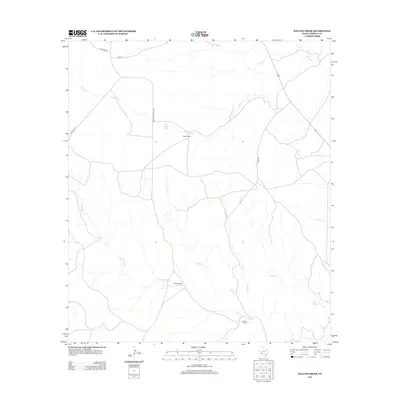 2013 Map of Balcon Creek, 2013 Print