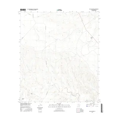 2016 Map of Balcon Creek, 2016 Print