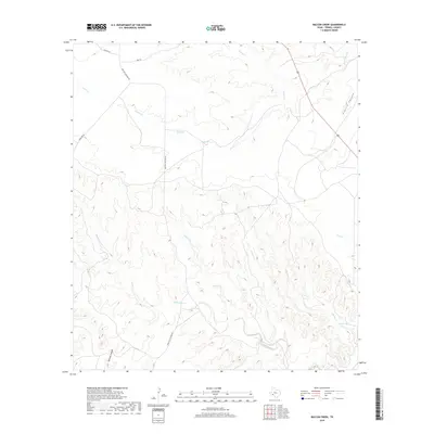 2019 Map of Balcon Creek, 2019 Print