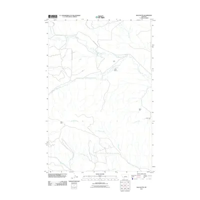 2011 Map of Bald Butte, 2011 Print