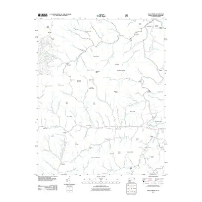2011 Map of Bald Creek, 2011 Print