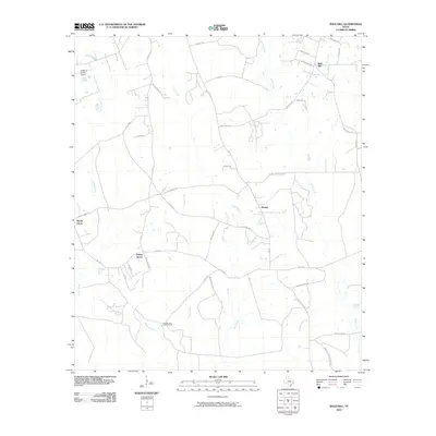 2010 Map of Bald Hill, 2010 Print