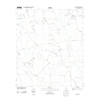 2013 Map of Bald Hill, 2013 Print