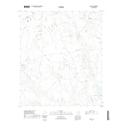 2019 Map of Bald Hill, 2019 Print