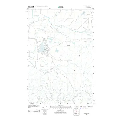 2011 Map of Bald Hill, 2011 Print