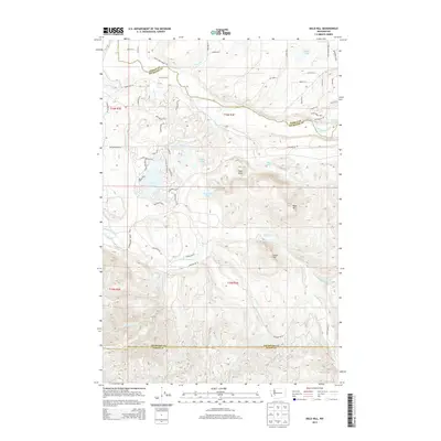2013 Map of Bald Hill, 2013 Print