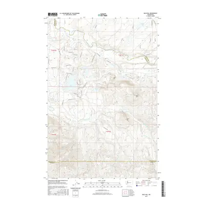 2017 Map of Bald Hill, 2017 Print