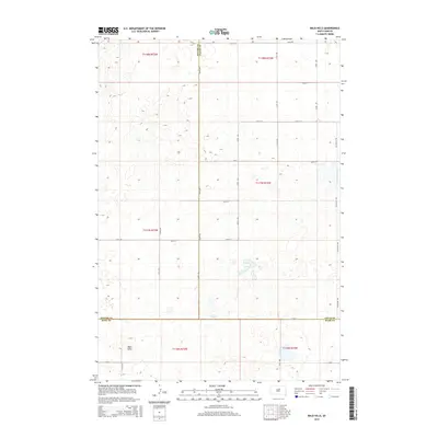 2015 Map of Bald Hills, 2015 Print