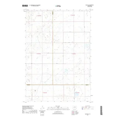 2017 Map of Bald Hills, 2017 Print