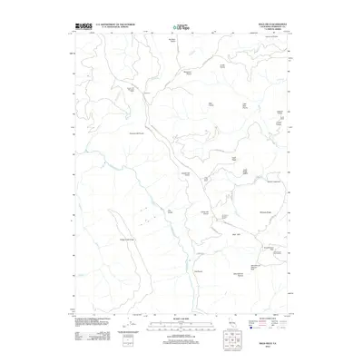 2012 Map of Bald Hills, 2012 Print