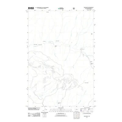 2011 Map of Bald Hills, 2011 Print