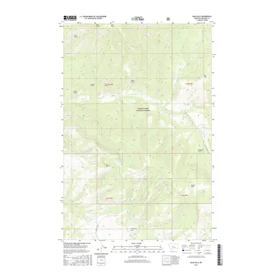 2017 Map of Bald Hills, 2017 Print