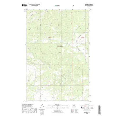 2020 Map of Bald Hills, 2020 Print
