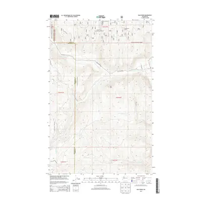 2014 Map of Bald Knob, 2014 Print