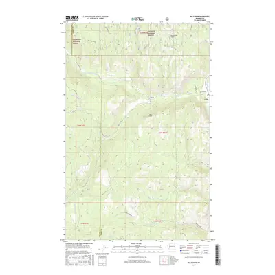 2017 Map of Bald Knob, 2017 Print