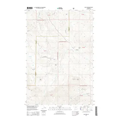 2014 Map of Bald Knob, 2014 Print
