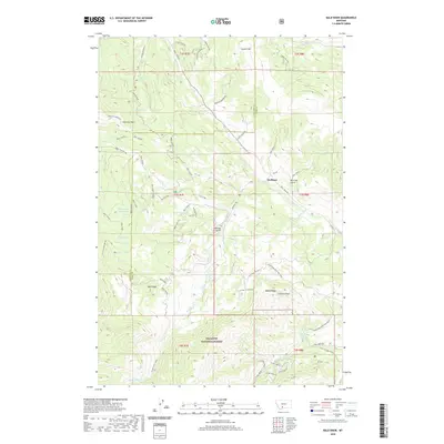 2020 Map of Bald Knob, 2020 Print