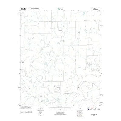 2012 Map of Bald Knob, 2012 Print