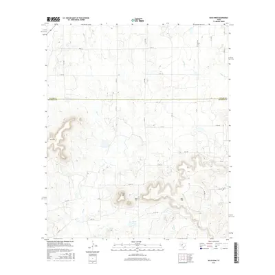 2016 Map of Bald Knob, 2016 Print