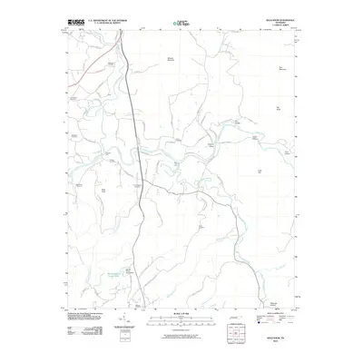 2010 Map of Bald Knob, 2010 Print