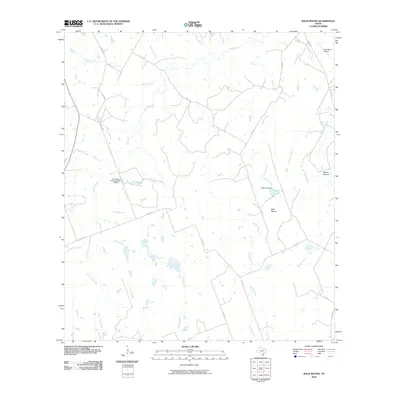 2010 Map of Bald Mound, 2010 Print