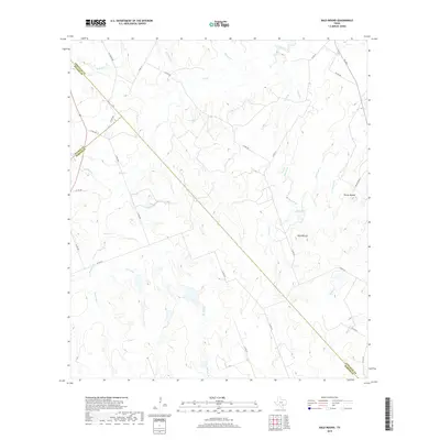 2019 Map of Bald Mound, 2019 Print