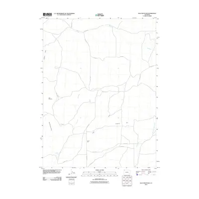 2010 Map of Bald Mountain, 2010 Print