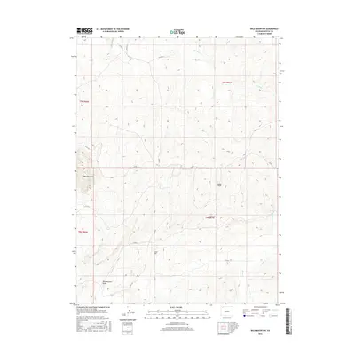 2016 Map of Bald Mountain, 2016 Print