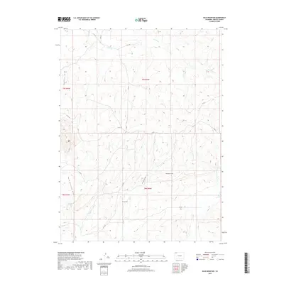 2019 Map of Bald Mountain, 2019 Print