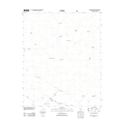 2012 Map of Bald Mountain, 2012 Print