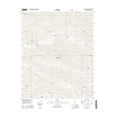 2015 Map of Bald Mountain, 2015 Print