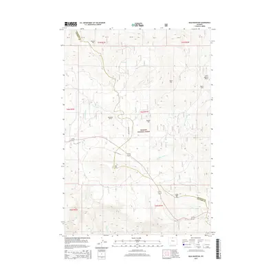 2015 Map of Bald Mountain, 2015 Print
