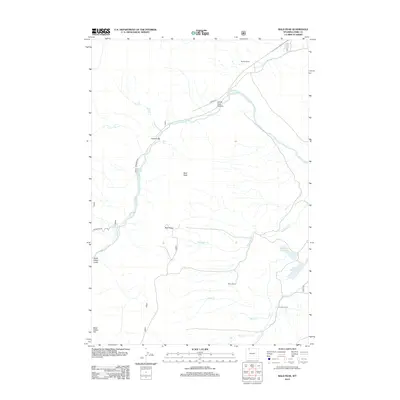 2012 Map of Bald Peak, 2012 Print